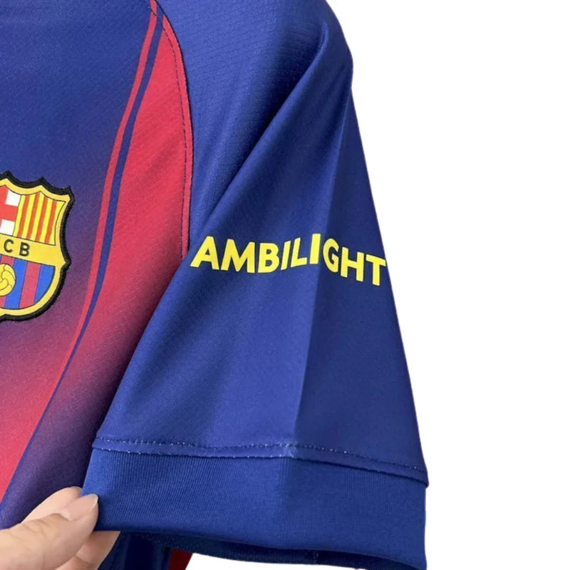 Camisa Masculina I Barcelona 25/26 - Torcedor