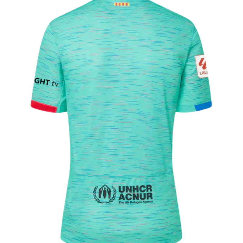 Camisa Barcelona III 23/24 Nike - Verde Água