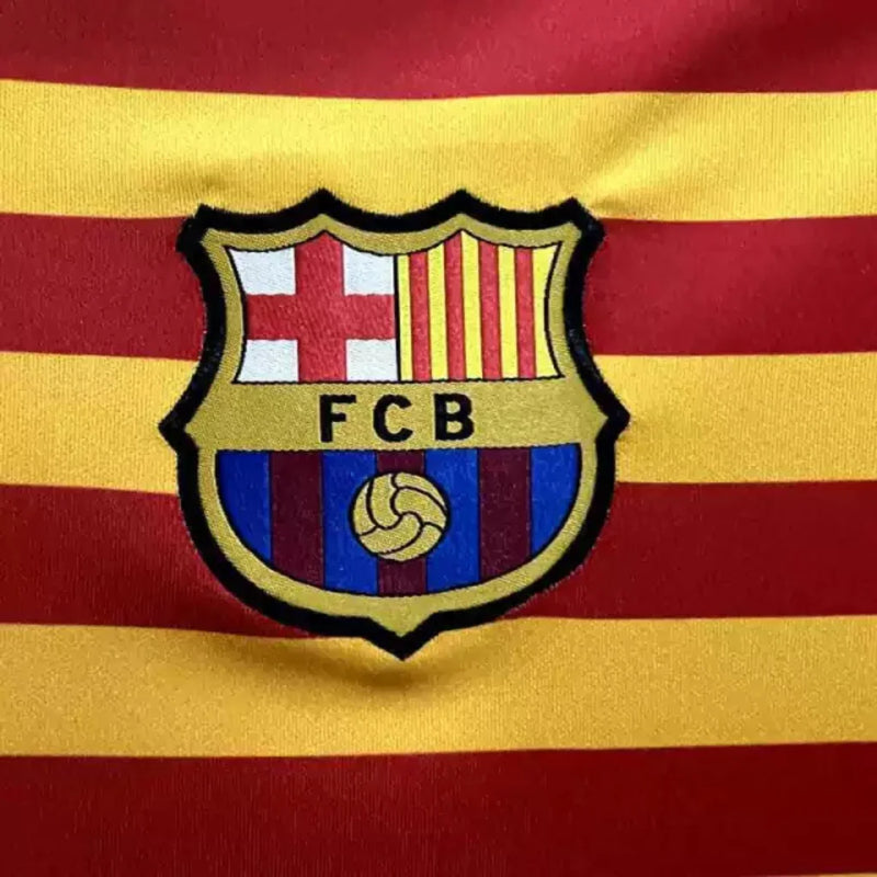Camisa Barcelona Four Nike Amarela - 23/24