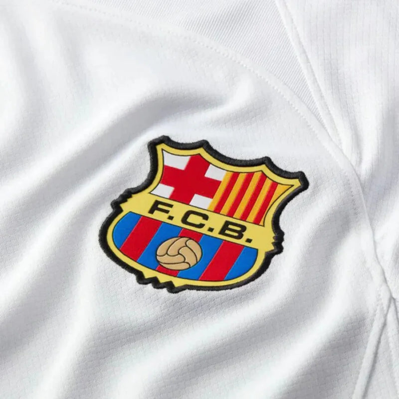 Camisa Barcelona II Nike Branca - 23/24