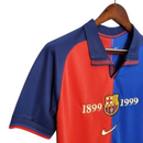Camisa Barcelona 100 Anos Retrô 1999 Azul e Grená - Nike