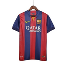 Camisa Barcelona Retrô Azul e Grená - 14/15