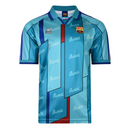 Camisa Barcelona Retrô Azul Clara Kappa - 96/97