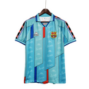 Camisa Barcelona Retrô Azul Clara Kappa - 96/97