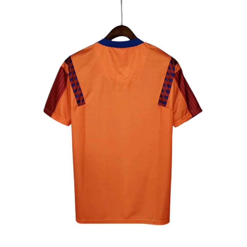 Camisa Barcelona Retrô Laranja Meyba - 89/92