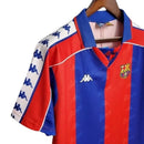 Camisa Barcelona Retrô Azul e Vermelha Kappa - 92/95