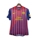 Camisa Barcelona Retrô Azul e Grená Nike - 2011/2012