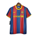 Camisa Barcelona Retrô Azul e Grená Nike - 2010/2011