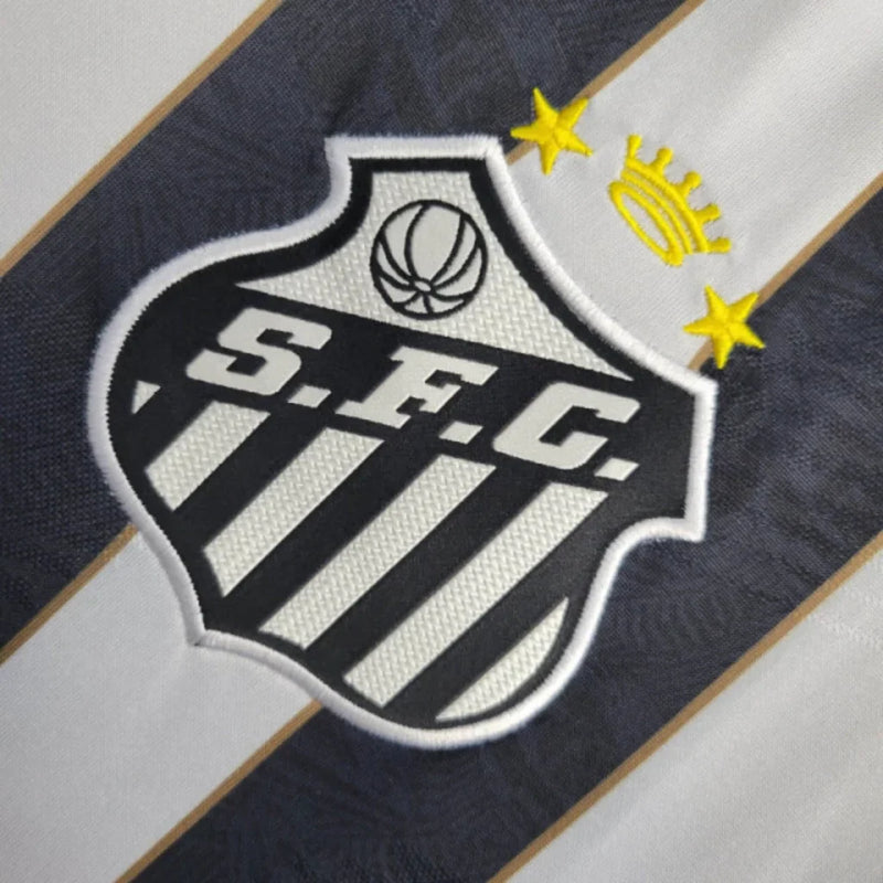 Camisa Masculina Santos Away 23/24 - Todos os Patrocínios