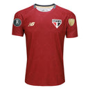 Lançamento Camisa São Paulo Treino Masculina Vermelho - 25/26