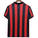 Camisa Milan Retrô Vermelha e Preta Lotto - 1995/1996