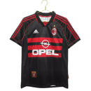 Camisa Milan Retrô Preta - 1998/1999