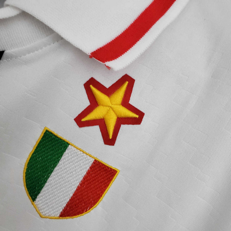 Camisa Milan Retrô Branca Lotto - 1995/1997