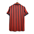 Camisa Milan Retrô Vermelha e Preta - 1999/2000