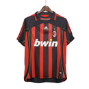Camisa Milan Retrô Vermelha e Preta - 2006/2007