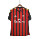 Camisa Milan Retrô Vermelha e Preta - 13/14