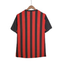 Camisa Milan Retrô Vermelha e Preta - 13/14
