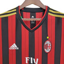 Camisa Milan Retrô Vermelha e Preta - 13/14