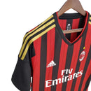 Camisa Milan Retrô Vermelha e Preta - 13/14
