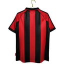 Camisa Milan Retrô Vermelha/Preta - 1998/ 1999
