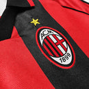 Camisa Milan Retrô Vermelha/Preta - 1998/ 1999