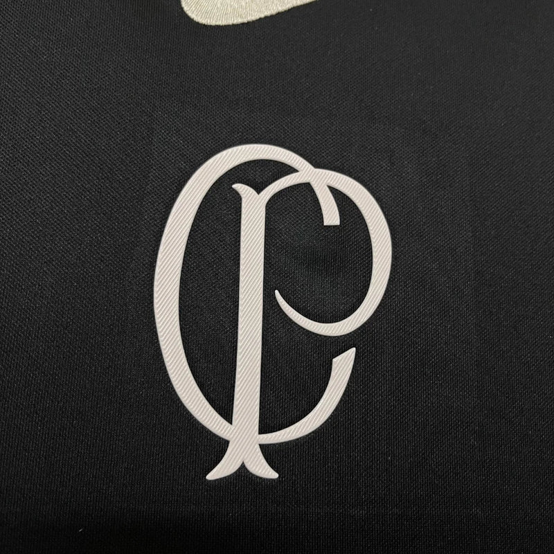 Camisa Masculina Corinthians Preta Edição Especial 24/25