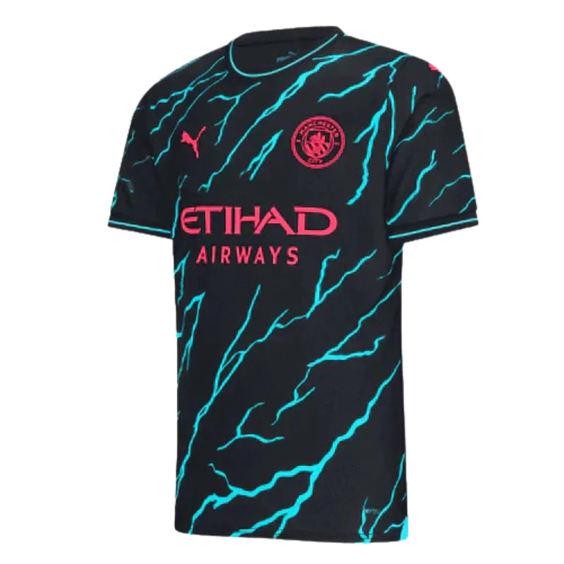 Camisa Manchester City III Azul Marinho - 23/24