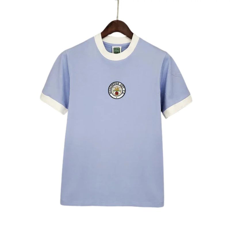 Camisa Manchester City Retrô Azul - 1972