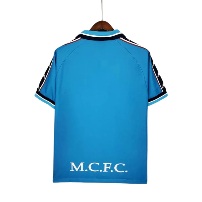 Camisa Manchester City Retrô Azul - 1997/1998