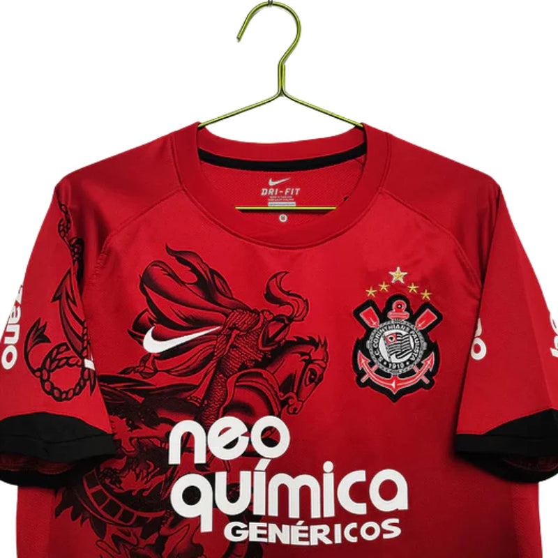 Camisa Corinthians Retrô Vermelha - 2011/2012