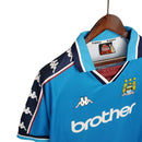 Camisa Manchester City Retrô Azul - 1997/1998