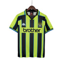 Camisa Manchester City Retrô Amarela e Preta - 1998/1999