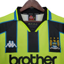 Camisa Manchester City Retrô Amarela e Preta - 1998/1999