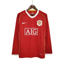 Camisa Manga Longa Manchester United Vermelho - 06/07