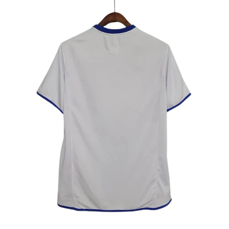 Camisa Chelsea Retrô Azul e Branca - 2003/2005