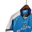 Camisa Manchester City Retrô Azul - 1999/2001