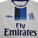 Camisa Chelsea Retrô Azul e Branca - 2003/2005