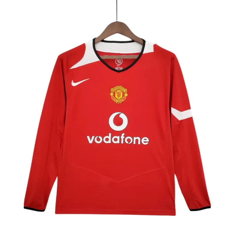 Camisa Manga Longa Manchester United Vermelho - 04/06