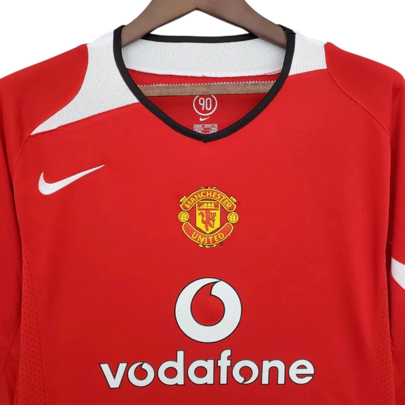 Camisa Manga Longa Manchester United Vermelho - 04/06