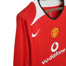 Camisa Manga Longa Manchester United Vermelho - 04/06