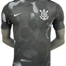 Lançamento Camisa Corinthians Treino Preta Masculina - 25/26