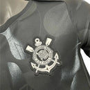 Lançamento Camisa Corinthians Treino Preta Masculina - 25/26