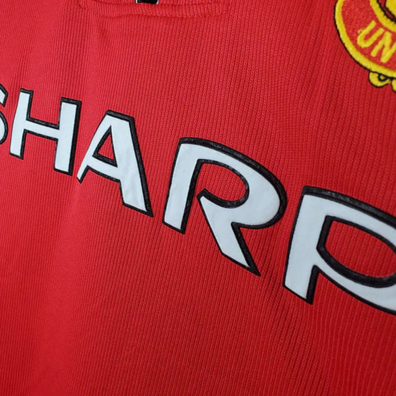 Camisa Manchester United I Retrô Vermelho - 1998/99