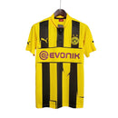 Camisa Borussia Dortmund Retrô Amarela e Preta - 12/13