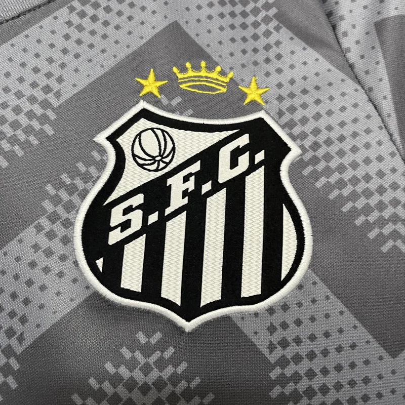 Camisa Masculina Santos Cinza Torcedor