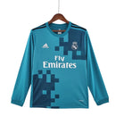 Camisa Manga Longa Real Madrid Adidas Azul - 17/18