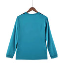 Camisa Manga Longa Real Madrid Adidas Azul - 17/18