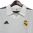 Camisa Manga Longa Real Madrid Adidas Branco - 2002