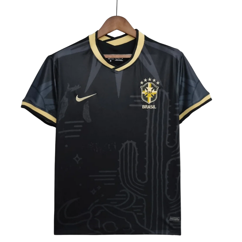 Camisa Masculina Black Seleção Brasileira 2022