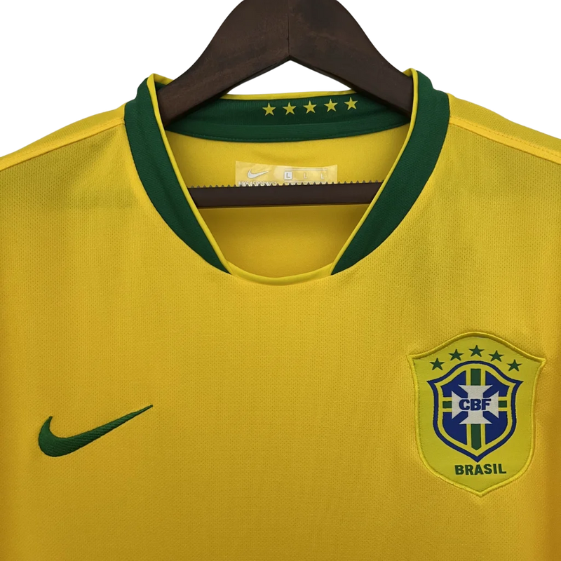Camisa Masculina Seleção Brasileira Retrô 2006